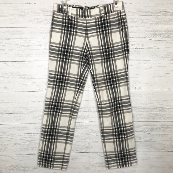 plaid gucci pants